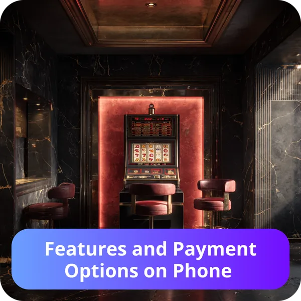 Features and Payment Options on Phone